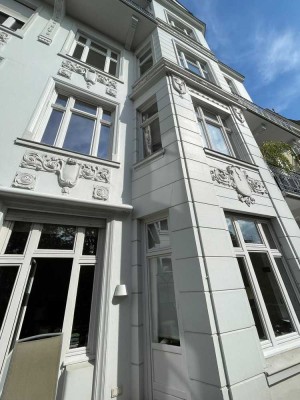 Exklusive 7 Zimmer Jugendstilwohnung in Hamburg Harvestehude, in bester Lage der Isestraße