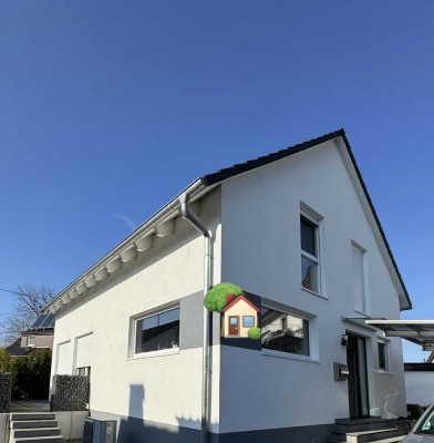 Freistehendes modernes Einfamilienhaus