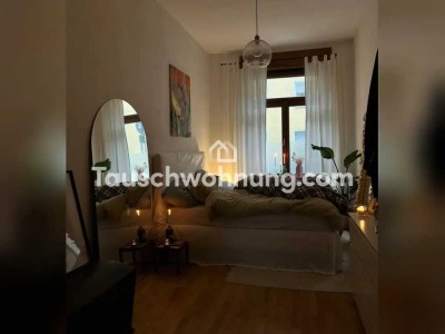 Tauschwohnung: Single-Altbauwohnung mit Terrasse, gg. größeren Altbau