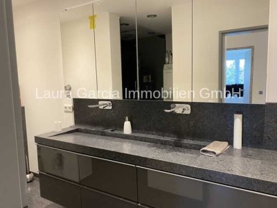 Teil möblierte Maisonette Wohnung mit 4 Zi./Küche (mit hochwertiger Einbauküche)/Diele/2 Bäder und L