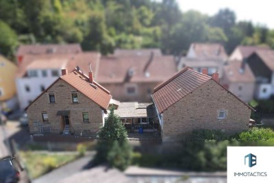 Zwei separate Wohnhäuser auf einem Grundstück – flexibel nutzbar in Odernheim am Glan