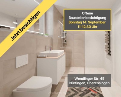 Neubau Oberensingen: moderne 3,5-Zimmer-Wohnung