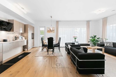 Wohnen am Park – Exklusives 4-Zimmer Apartment mit Designmöblierung