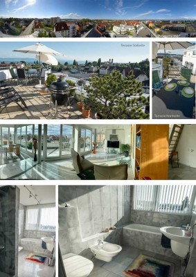 Gepflegte, moderne 2,5-Zi. Penthouse-Whg. mit See- und Bergsicht  in Friedrichshafen!!