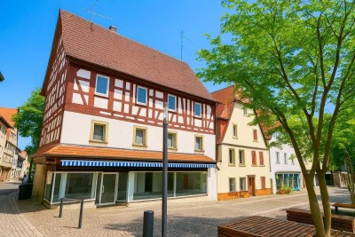 Historisches Fachwerkjuwel in Eppingen – Kulturdenkmal mit Baugenehmigung & Zusatzwohnung