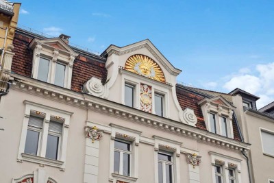 Perfekt geschnittene 2-Zimmer-Altbauwohnung mit Balkon und Tageslicht-Badezimmer im Sonnenhaus