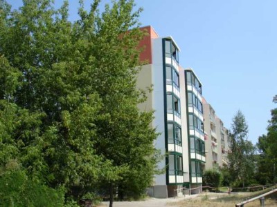 schöne renovierte 3 Raumwohnung mit Balkon und Tageslichtbad