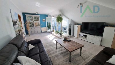 Solides Anlageobjekt. ETW in kleiner Wohnanlage. 79m². 3 Zimmer im DG. Vermietet.