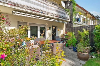 Reihenendhaus mit idyllischem Garten / Südterrasse und Südbalkon / Garage