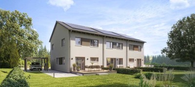 Reihehaus Neubau, optional KfW gefördert, schlüsselfertig
