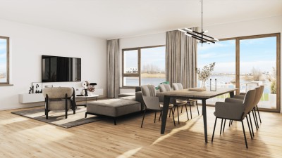 Morgensonne und klare Linien – stilvolle 3-Zimmer-Obergeschosswohnung