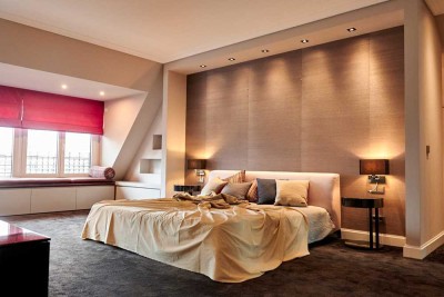 Einzigartiges & luxuriöses Designer-Penthouse - Blick über den Kaiserteich