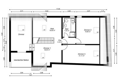 IMMORath.de - Frisch sanierte 4-Zimmerwohnung mit schöner Terrasse