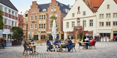 Geschmackvolle, sanierte 1,5-Raum-Wohnung mit Einbauküche in Rheine