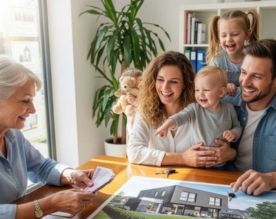 Gemeinsam die Finanzlast senken – ZWEI Wohnungen für DREI Generationen unter einem Dach!