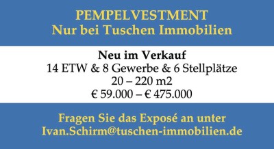 -I| KLEIN ABER FEIN || Studio zu Top-Konditionen || PEMPELVESTMENT |I-