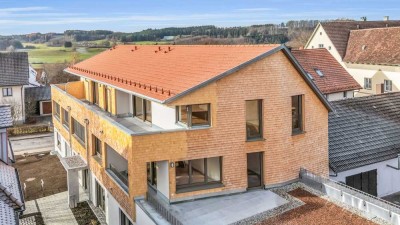 Neubau-Erstbezug
Exklusive Penthousewohnung im Ortskern von Wolfegg