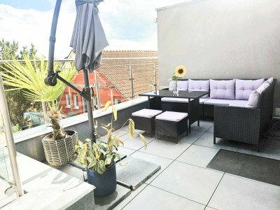 Exklusives Penthouse mit umlaufender Dachterrasse in Kehl-Sundheim