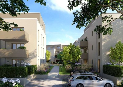 Neubau - KFW 40 (QNG) / Großzügige Singlewohnung