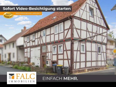 +++Preissenkung!!! Vermietetes kleines Fachwerkhaus mit ausbaubarer Scheune+++