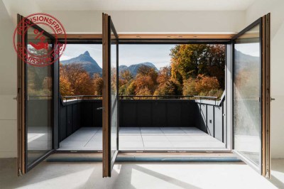 Optimierter Grundriss für hohen Komfort:
Exklusive Dachgeschosswohnung in Bad Reichenhall