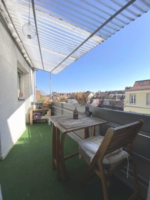 4862 - Sanierte 3-Zimmer-Wohnung mit Balkon in Innenstadtlage!