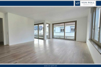 Moderne & lichtdurchflutete Citywohnung mit Balkon und sonniger Terrasse