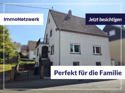 Einfamilienhaus mit Garage und Garten in zentraler Lage von Breitenbach