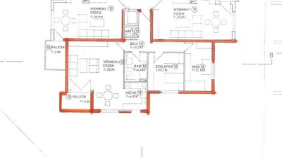 3 ZKB mit Balkon, Mannheim - Im Rott