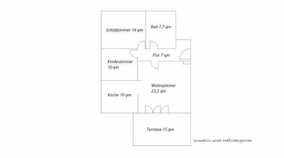 Helle Terrassenwohnung mit Garten in Karlshuld