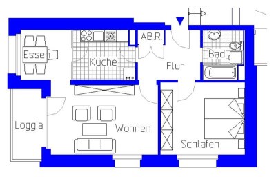 2 Zimmer Wohnung in Heimerzheim wartet auf nette Mieter.-WBS erforderlich-