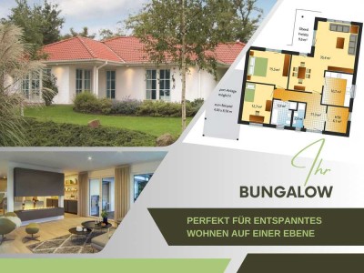 Wohnen ohne Treppen: Exklusiver Bungalow für jede Lebensphase.