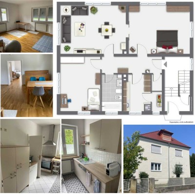 Bezugsfreie Altbauwohnung (saniert) Nähe Hofgarten