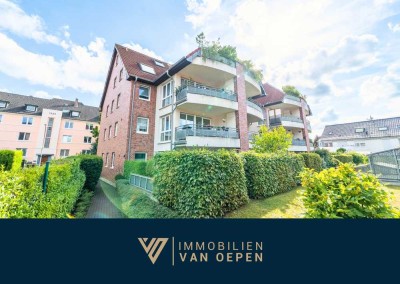 Wohnung mit 3,5 Zimmern, Balkon und Stellplatz