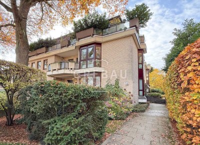 Mitten im Leben: 3-4-Zi.-Penthousewohnung mit Aufzug und 2 PKW-Stellplätzen im Blankeneser Zentrum