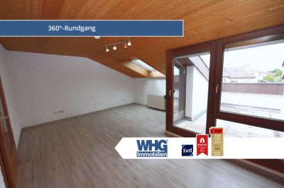 Sofort Beziehbar : 2,5-Zimmer-Dachwohnung mit Loggia und Einzelgarage