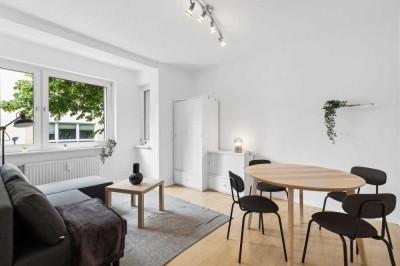 Modernes und zentrales 3 Zimmer Apartment nähe Gemarkenplatz (möbliert)