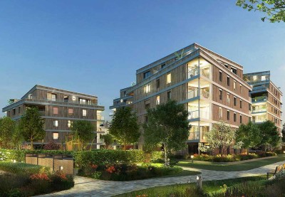 Neubau Erstbezug an der Spree: 2-Zimmerwohnung mit EBK, großer Terrasse & privatem Garten**
