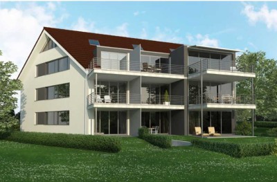 Sonnige 3,5 Dachgeschosswohnung mit Galerie und Balkon