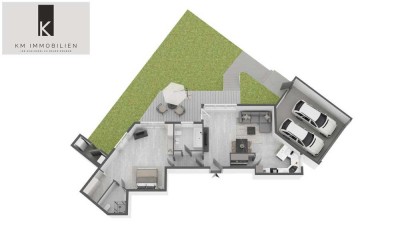 Großzügige Terrassenwohnung mit alleiniger Gartennutzung zum Sofortbezug