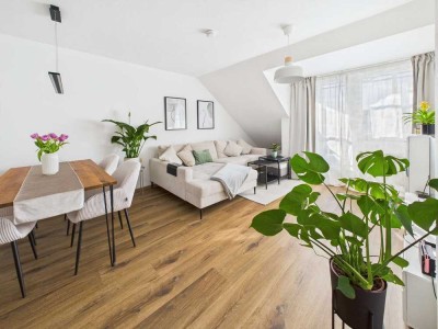 SITULI: Helle 3-Zimmer-Dachgeschosswohnung in Poing