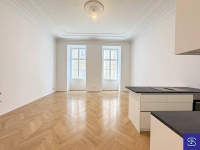Erstbezug: 112m² Altbau mit 4 Zimmern und Einbauküche am Franziskanerplatz - 1010 Wien