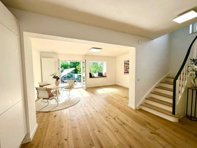 Stilvoll saniertes Einfamilienhaus mit Garten, Garage und Kino – zentral Büderich, provisionsfrei