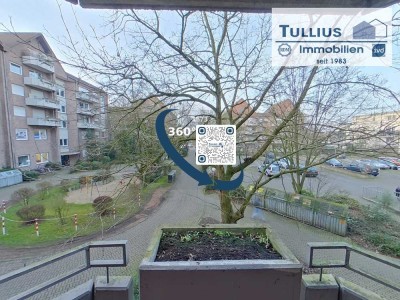 Provisionsfrei! Bezugsfreie Zweiraumwohnung mit Balkon in Voerde