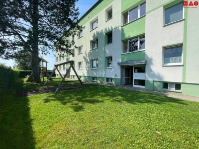Viel Platz für die Familie! Ihr neuer Wohn(t)raum in Schärding: 2 Kinderzimmer, sonnige Loggia (rd. 5,09 m²) und ruhige Lage im Grünen– Frei ab Oktober 2025!