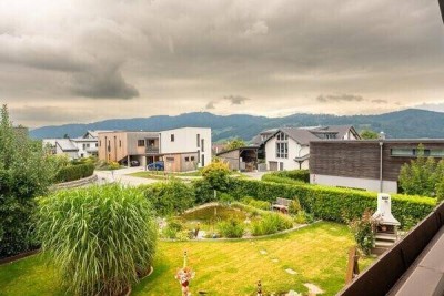 Stilvolles Wohnen im Grünen – Maisonette mit Aussicht &amp; Biotop in Toplage