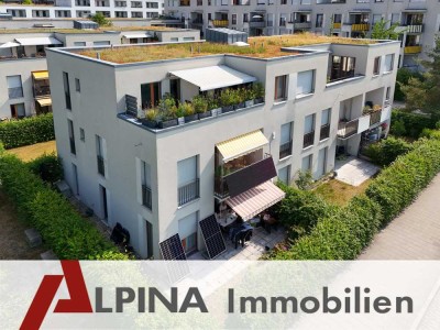 Stilvoll wohnen in München-Riem: 4-Zimmer-Dachterrassenwohnung mit Blick ins Grüne!