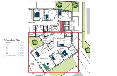 4-Zi.-Wohnung / gehobene Ausstattung / großzügige Raumaufteilung