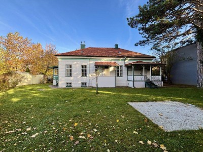 Gründerzeithaus im Landhausstil | eigene Veranda und Wintergarten | großer Eigengarten und Gartenhütte