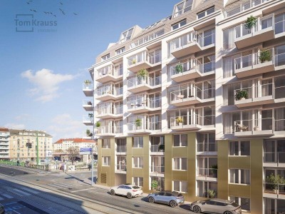 DACHTERRASSENWOHNUNG MIT BLICK AUF DEN DONAUKANAL - FUSSLÄUFIG IN DIE INNENSTADT